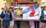 ярцевское МО ВДПО поздравило учащихся школы №4 города Ярцево с днём знаний - фото - 2
