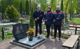 смоленское ВДПО почтило память ветерана накануне празднования Дня Победы - фото - 2