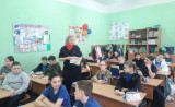 урок пожарной безопасности в школе №2 города Сафоново - фото - 3