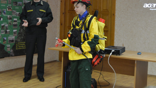 дюп «Шмели» в гостях у Лесопожарной службы Смоленской области - фото - 17