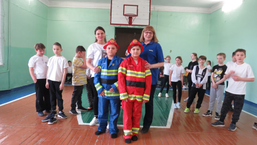 «противопожарный вызов 101» в Средней школе № 6 г. Смоленска - фото - 10